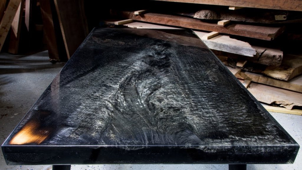 The Beauty and Craftsmanship Behind Burnt Live Edge Tables: A Fusion of Nature and Fire